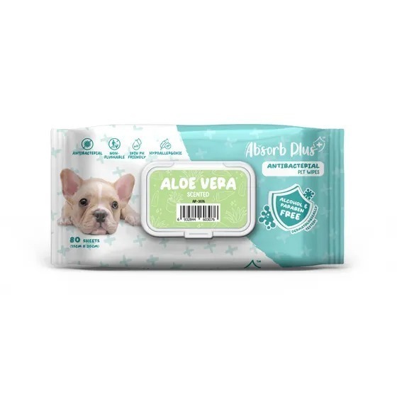 【星際萌寵】Absorb Plus | 狠清爽寵物抗菌濕紙巾80抽(新包裝)-細節圖3