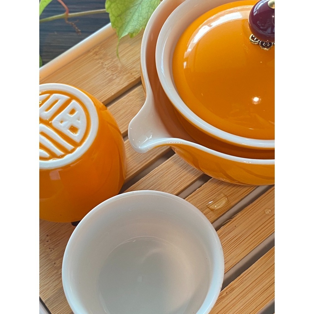 【破曉】360°旋轉茶壺功夫茶具自動茶具組防燙可拆洗側把壺泡茶神器旅行茶具組現貨-細節圖4