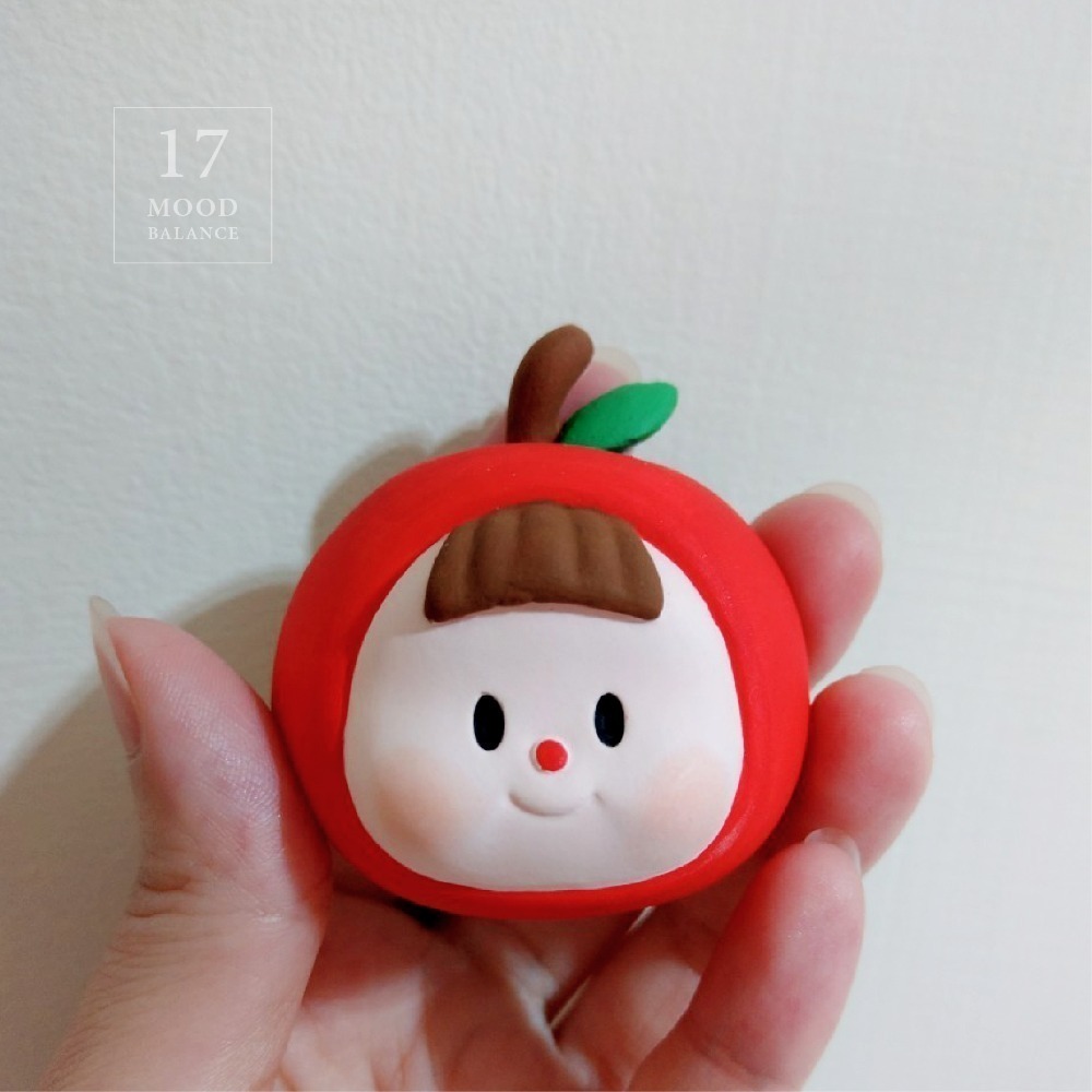 台灣製/擴香石(含出風口夾)/禮物/一路蘋安/精油/蘋果/一路平安/行車/車用香氛/紅蘋果-細節圖3