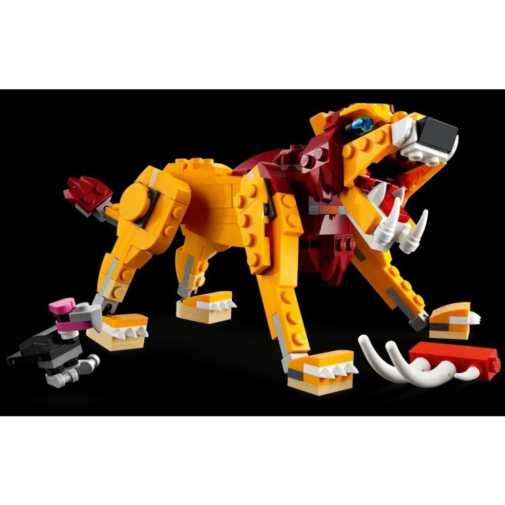 (全新未拆) 樂高 LEGO 31112 野獅 31019 31021 31031 31044-細節圖3