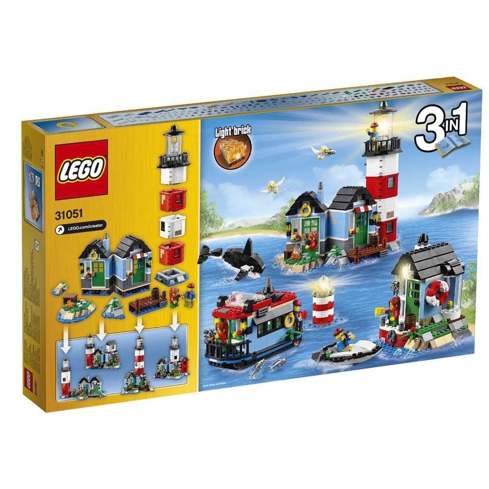 (全新未拆) LEGO 樂高 31051 燈塔小屋 31048 31098 31050-細節圖3