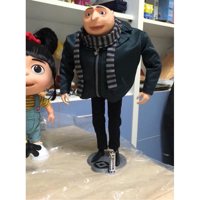 二手如新 附原盒 絕版品 聲控 聲效小小兵 神偷奶爸 神偷 奶爸 神偷奶爸2 置物籃 小小兵置物籃-細節圖2