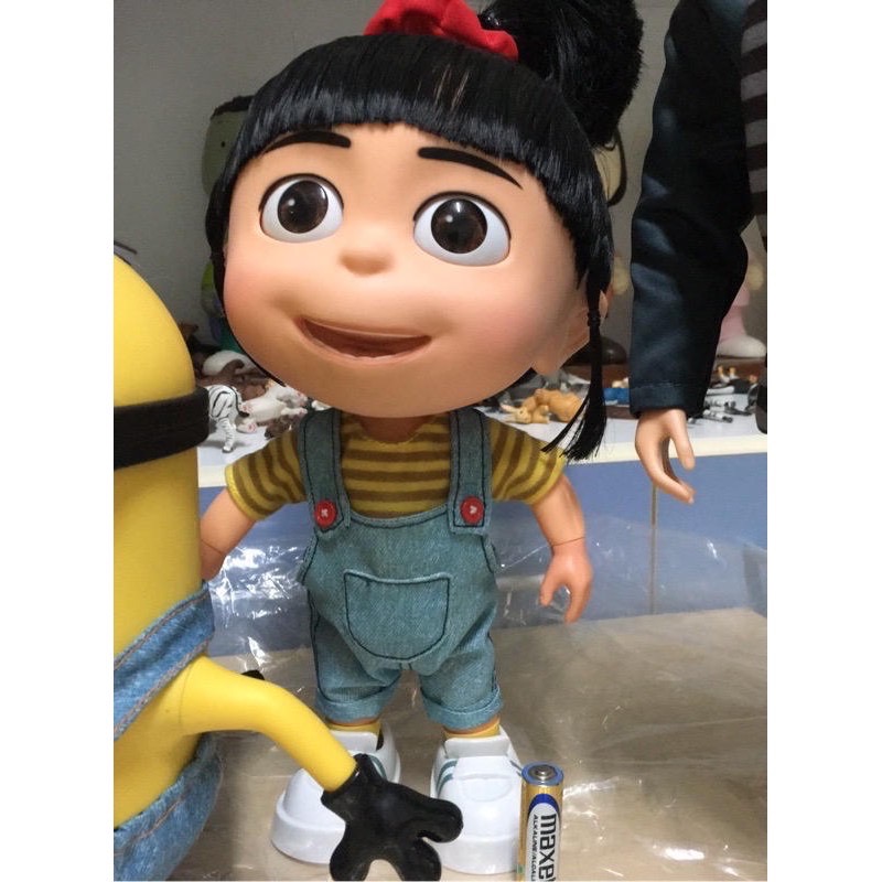 二手如新 附原盒 絕版品 聲控 聲效小小兵 神偷奶爸 神偷 奶爸 神偷奶爸2 置物籃 小小兵置物籃-細節圖5