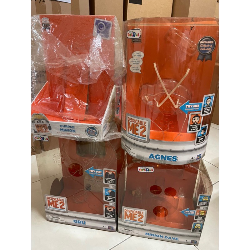 二手如新 附原盒 絕版品 聲控 聲效小小兵 神偷奶爸 神偷 奶爸 神偷奶爸2 置物籃 小小兵置物籃-細節圖6