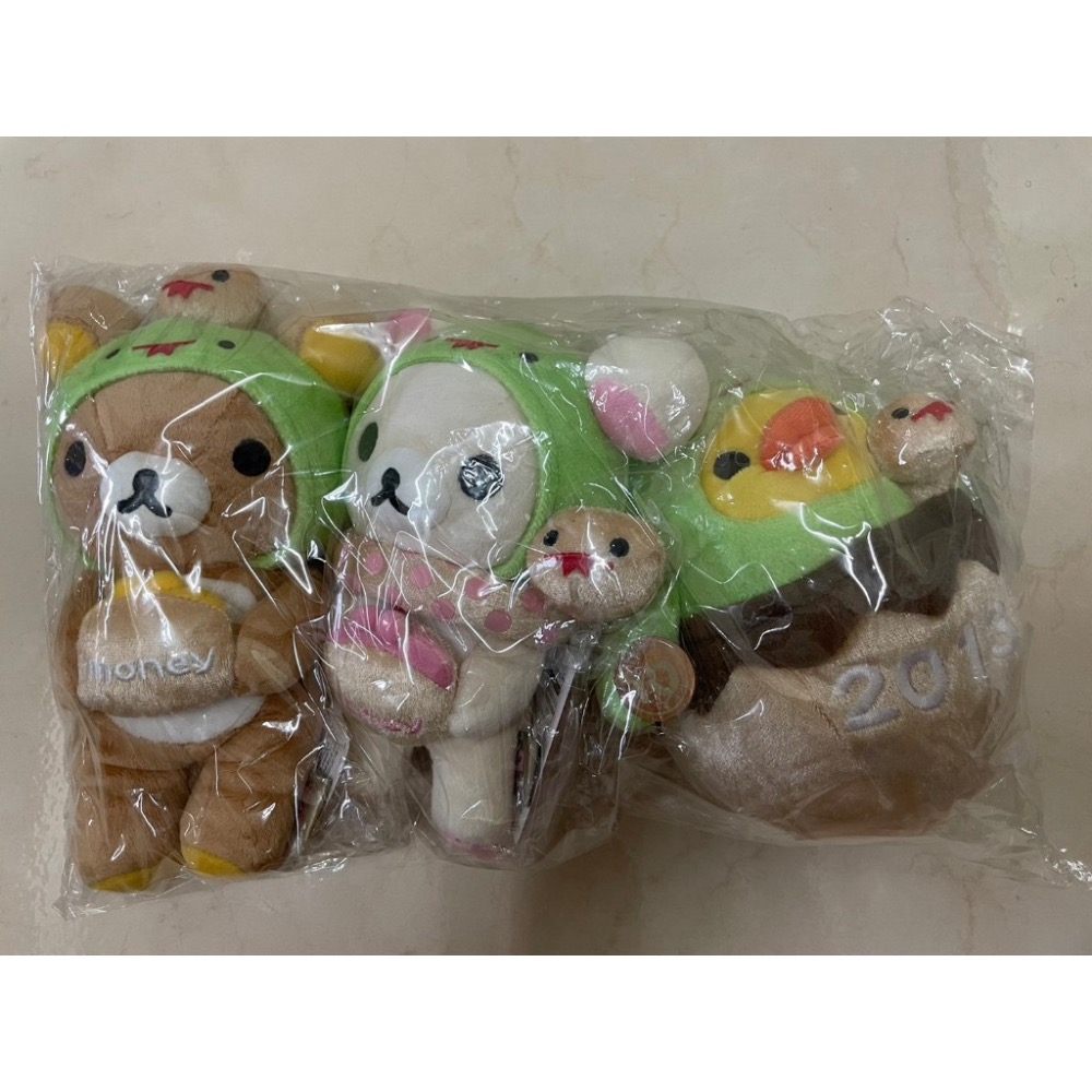 絕版 Rilkkuma 正版 12生肖 全新品 吊牌未拆 拉拉熊 懶懶熊 生肖 猴年 羊年 雞年 鼠年 虎年 豬年-細節圖5