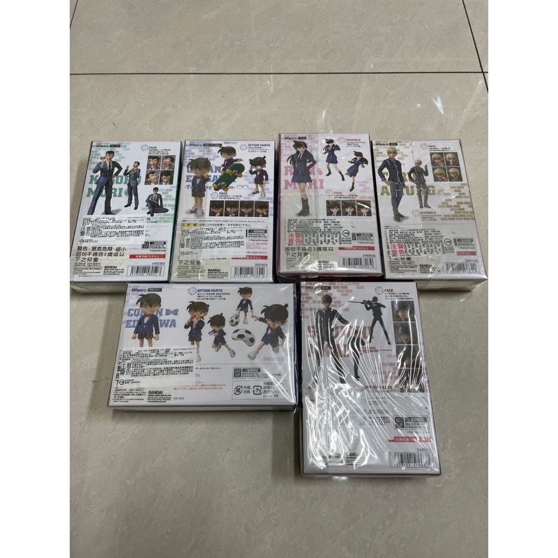 (全新未拆) S.H.Figuarts SHF 名偵探柯南 毛利小五郎 柯南 毛利蘭 安室透 赤井秀一 (請先問與答)-細節圖2