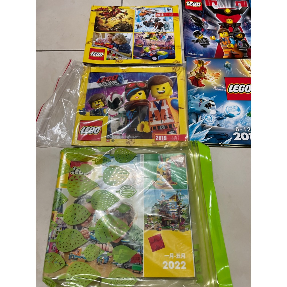 全新絕版 樂高 樂高目錄 目錄 每本50-150元 2013 2014 2015 2018 2018 2022-細節圖2