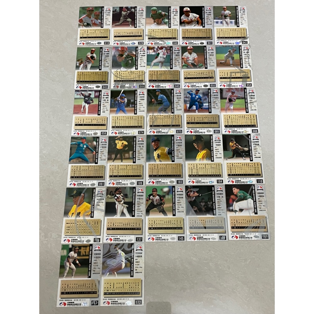 中華職棒 五年 球員卡 散卡 普卡 每張10-15元 味全龍 統一獅 兄弟象 三商虎 時報鷹 中信鯨 cpbl 職棒四年-細節圖2