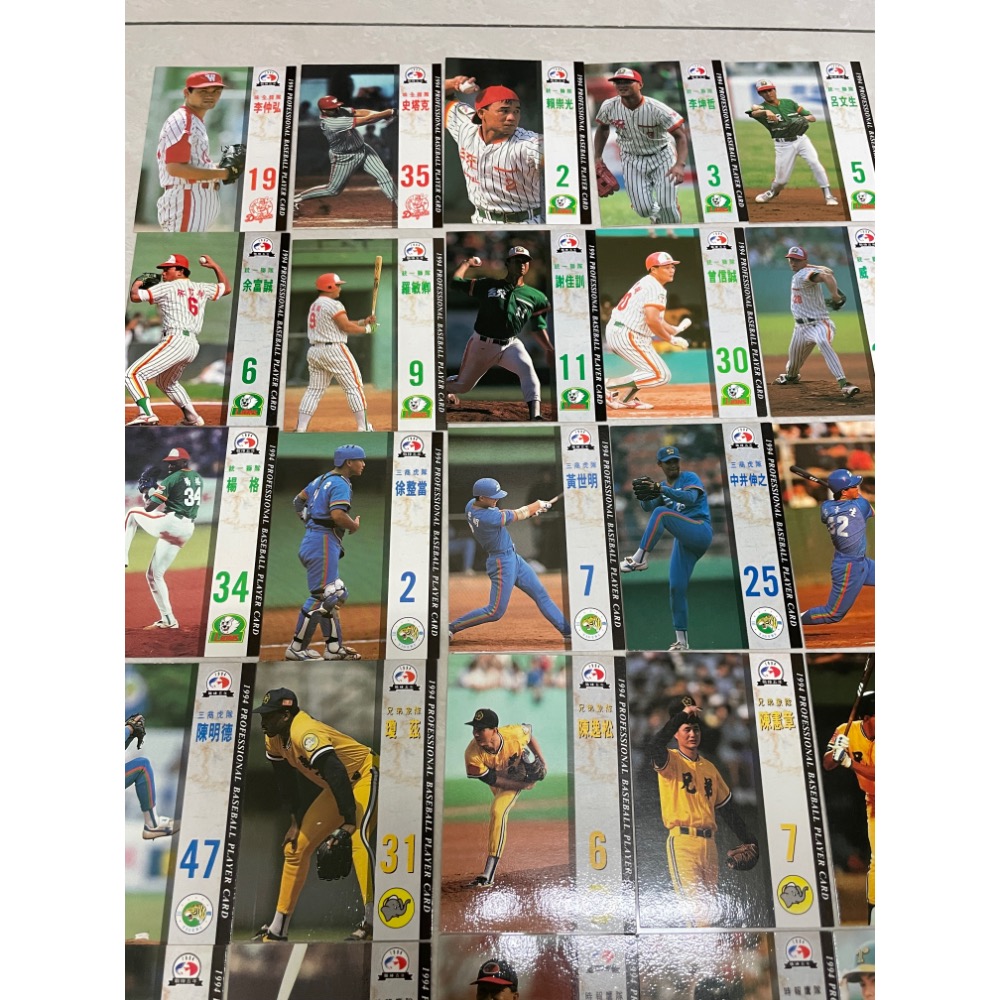 中華職棒 五年 球員卡 散卡 普卡 每張10-15元 味全龍 統一獅 兄弟象 三商虎 時報鷹 中信鯨 cpbl 職棒四年-細節圖3