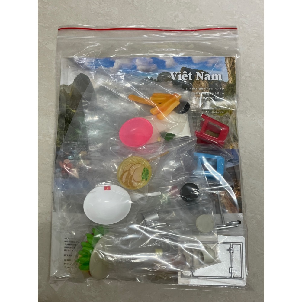 (全新未拆） Kenelephant 越南在地 共5款 越南 當地 模型 文化 轉蛋 扭蛋 越南在地模型-細節圖2