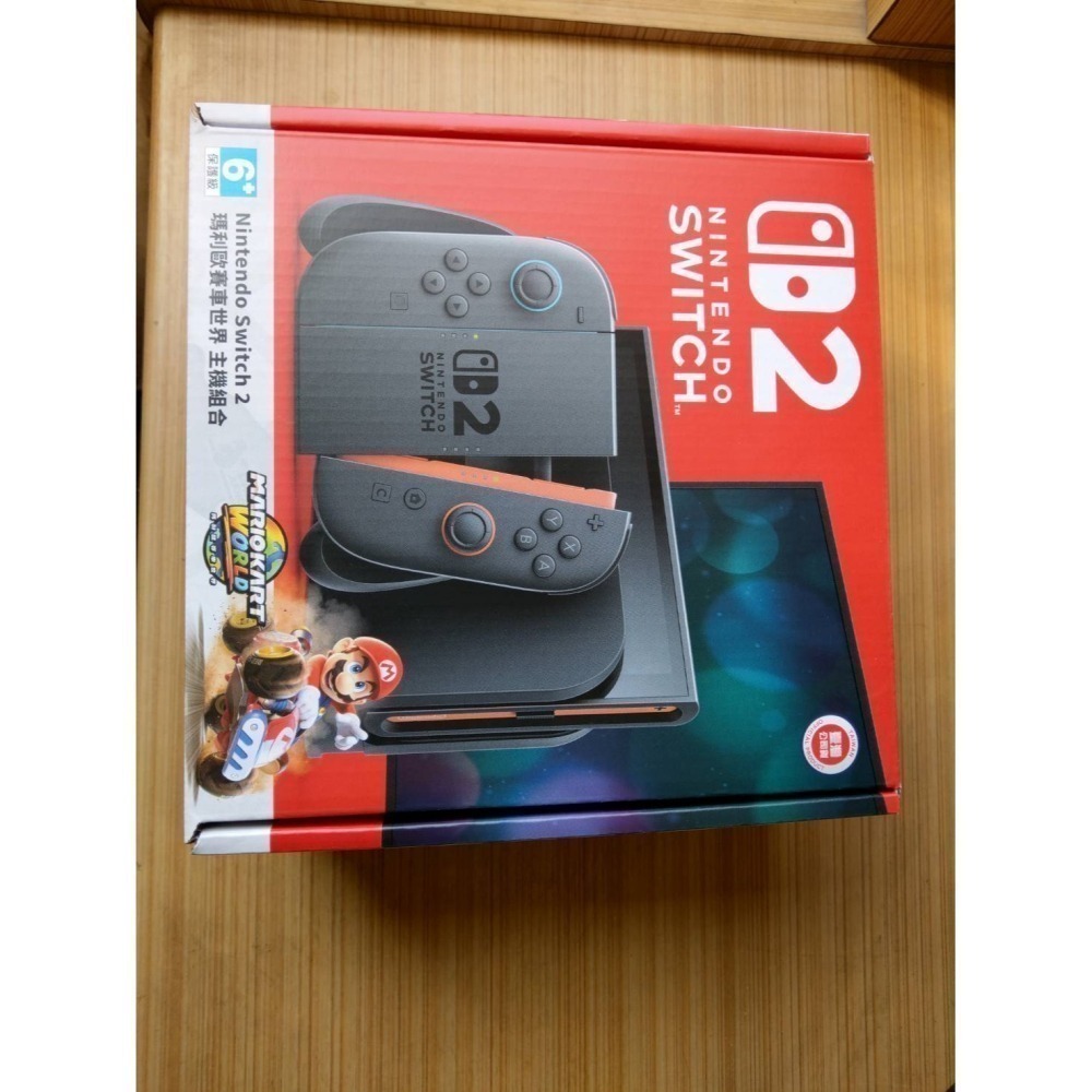 Nintendo 全新未拆 Switch2 瑪莉歐賽車主機組-細節圖3