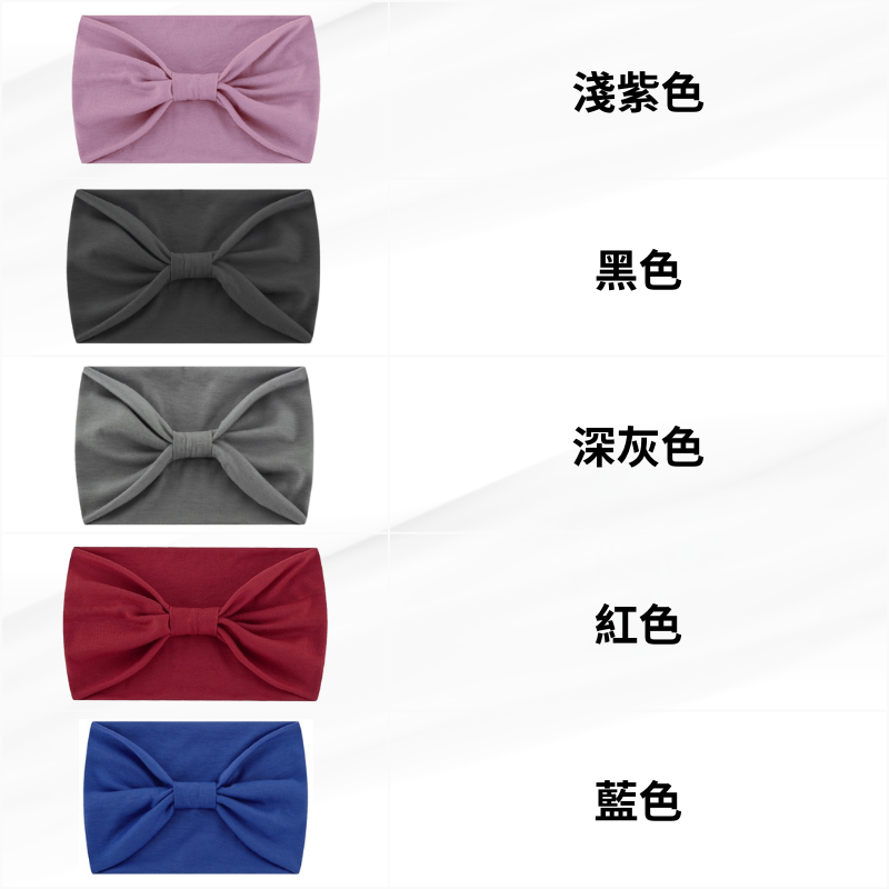 臺灣現貨-歐美款超寬彈力髮帶-細節圖2