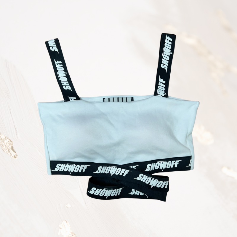 台灣現貨-韓國製交叉小可愛背心-有胸墊-細節圖2