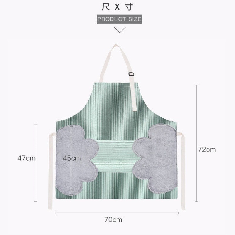廚房防油防汙無袖多款造型圍裙-細節圖3