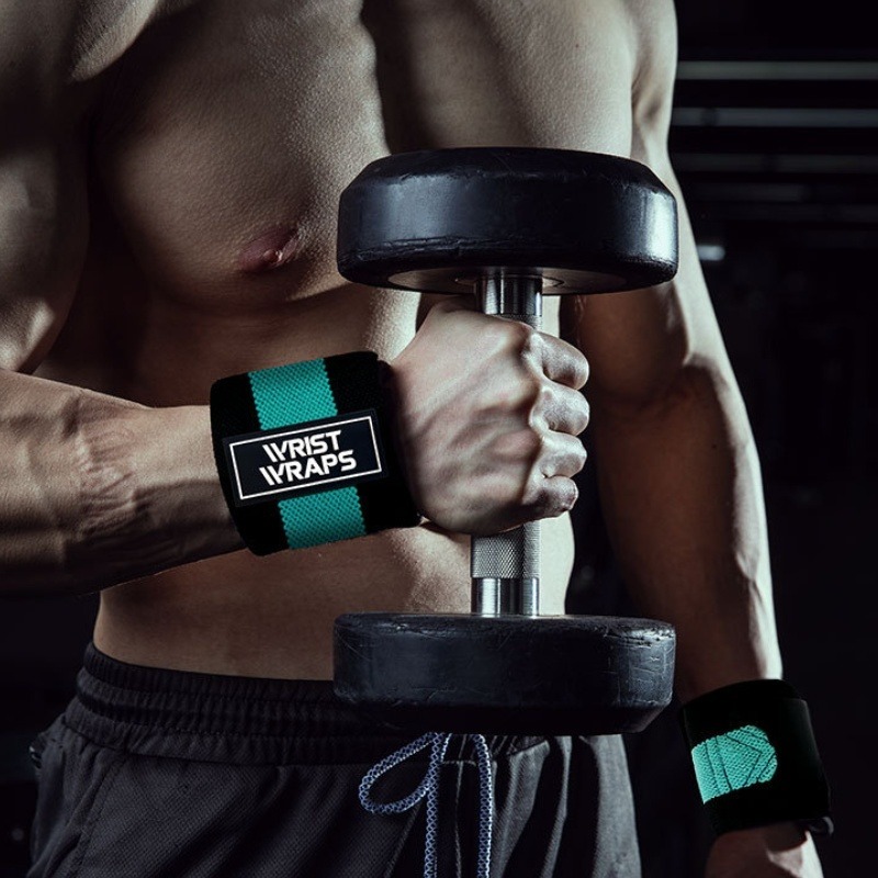 健身纏繞款彈力加壓訓練護腕套-細節圖3