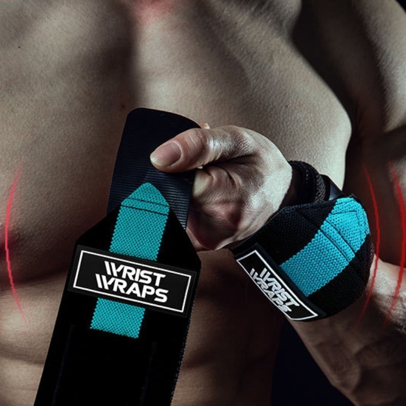 健身纏繞款彈力加壓訓練護腕套-細節圖4