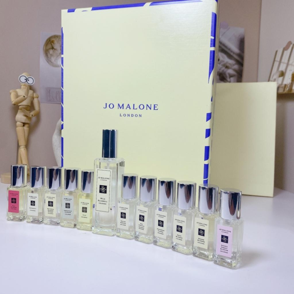 超夯限折30%🔥Jo Malone祖馬龍 香水12套藍色花開禮盒組 藍風鈴 送女友禮物情人節-細節圖2