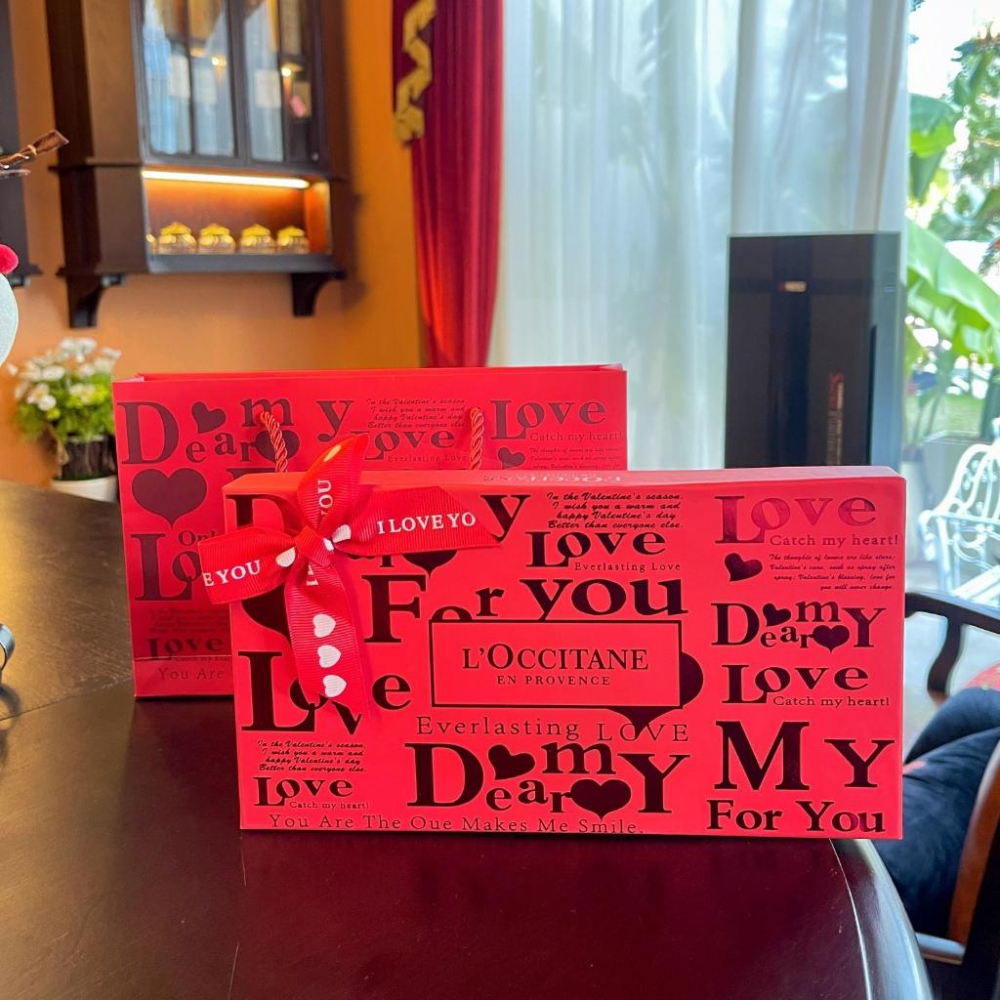 超夯限折30%🔥L＇OCCITANE歐舒丹 護手霜 LOVE愛心限定禮盒五件套組 送女友情人節七夕聖誕節交換禮物-細節圖3