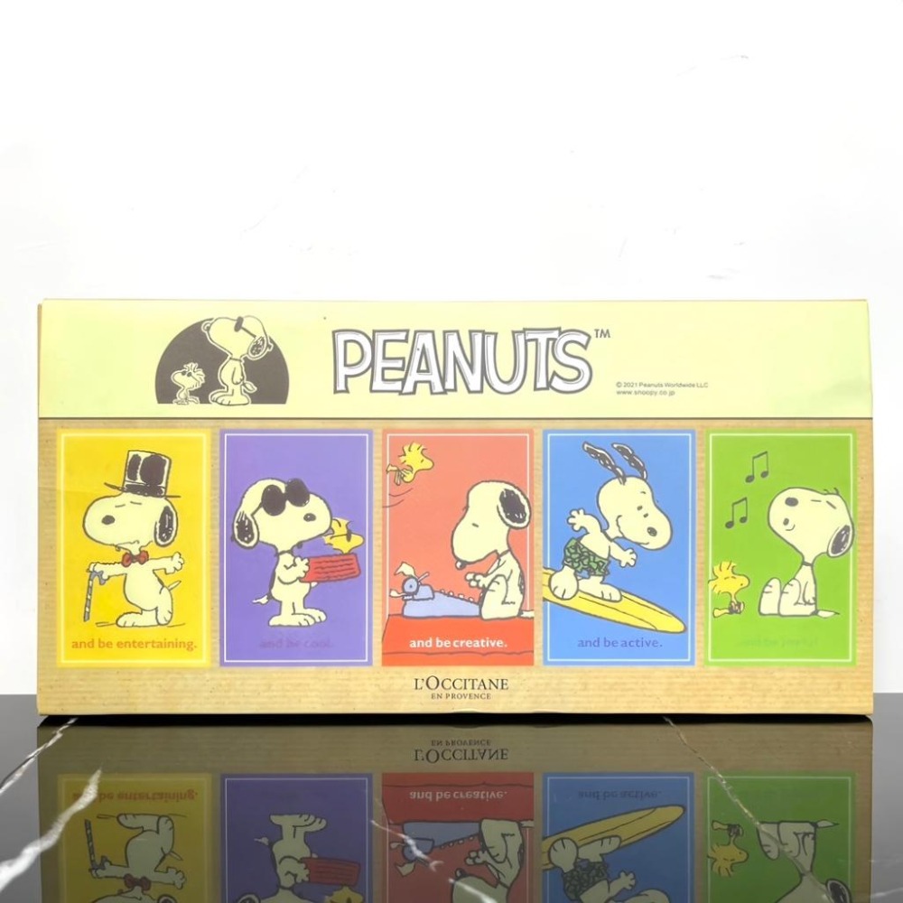 超夯限折30%🔥L＇OCCITANE歐舒丹 護手霜 史努比塗鴉五件組禮盒裝 乳木果 送女友禮物情人節聖誕節-細節圖4