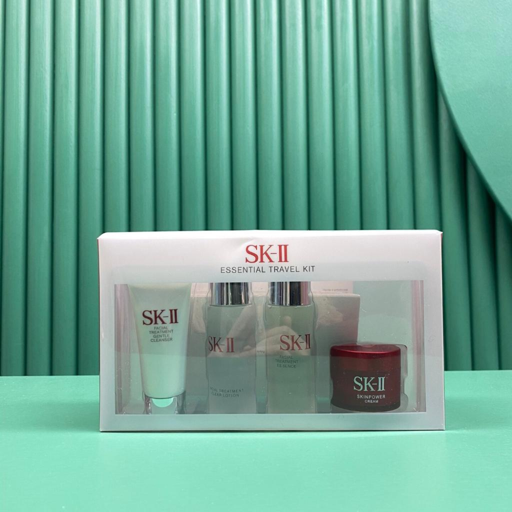 超夯限折30%🔥SK2 旅行版四件套裝 SK-II青春露神仙水洗面乳清瑩露化妝水面霜-細節圖6