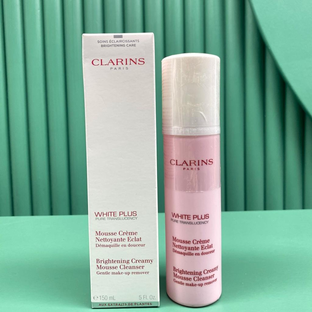 超夯限折30%🔥Clarins克蘭詩 智慧美白潔顏慕斯 洗面乳潔面乳 150ml-細節圖2