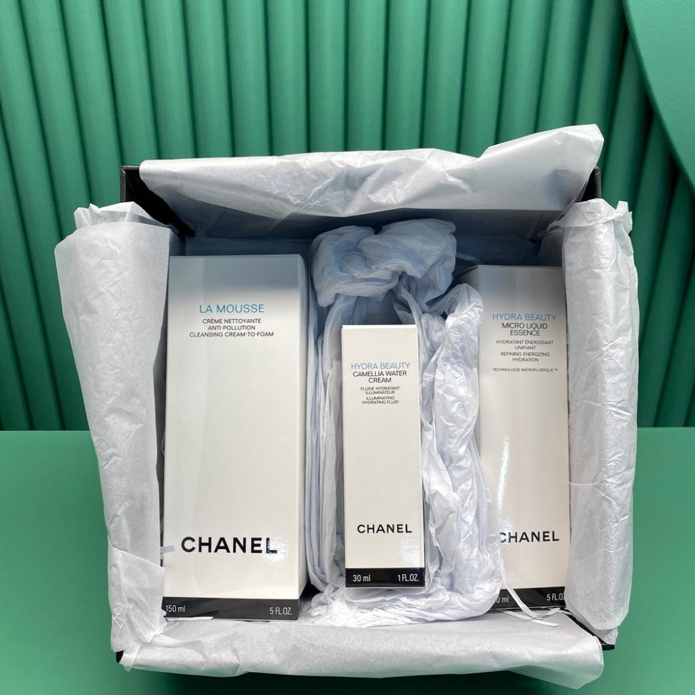 超夯限折30%🔥CHANEL香奈兒 山茶花護膚禮盒三件套禮盒 洗面乳 化妝水乳液 送女友禮物情人節聖誕節-細節圖5