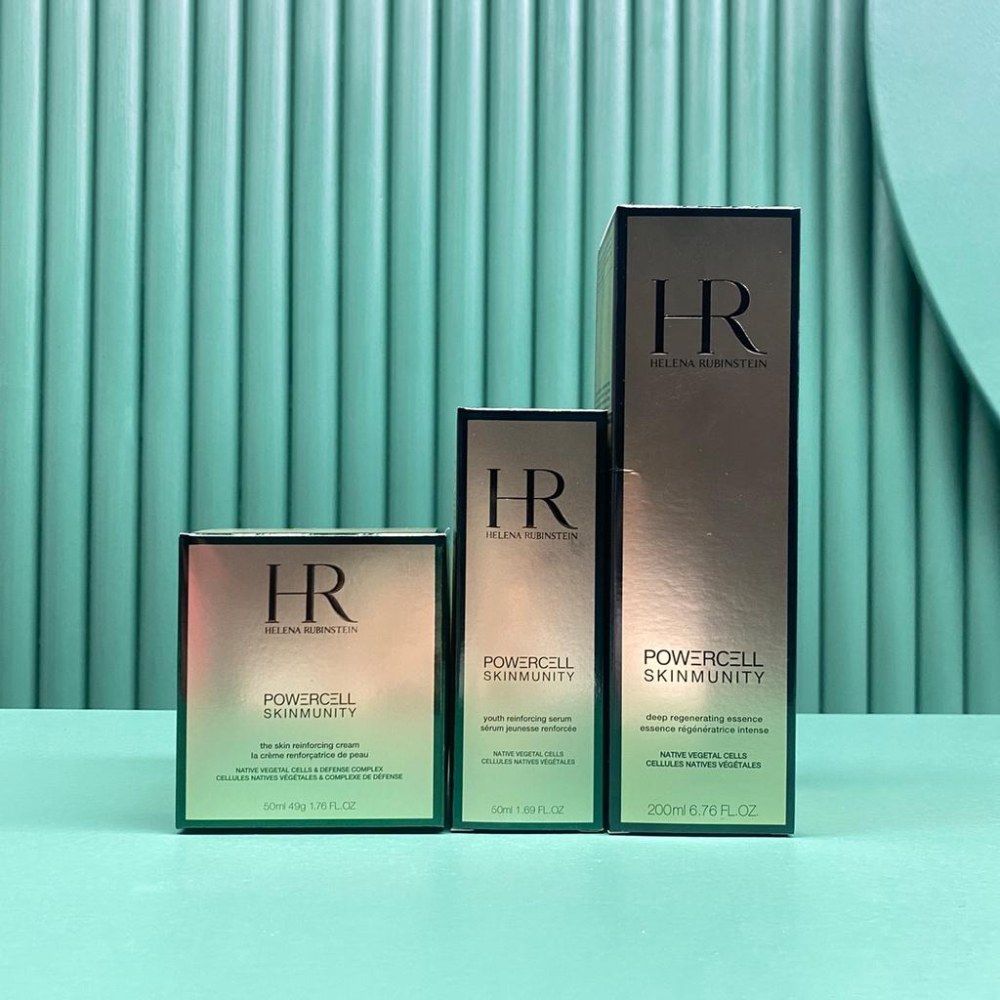 超夯限折30%🔥HR赫蓮娜 植萃綠寶三件套組 植萃綠寶修護精華露 乳霜 水凝霜 送女友禮物情人節聖誕節禮盒-細節圖5