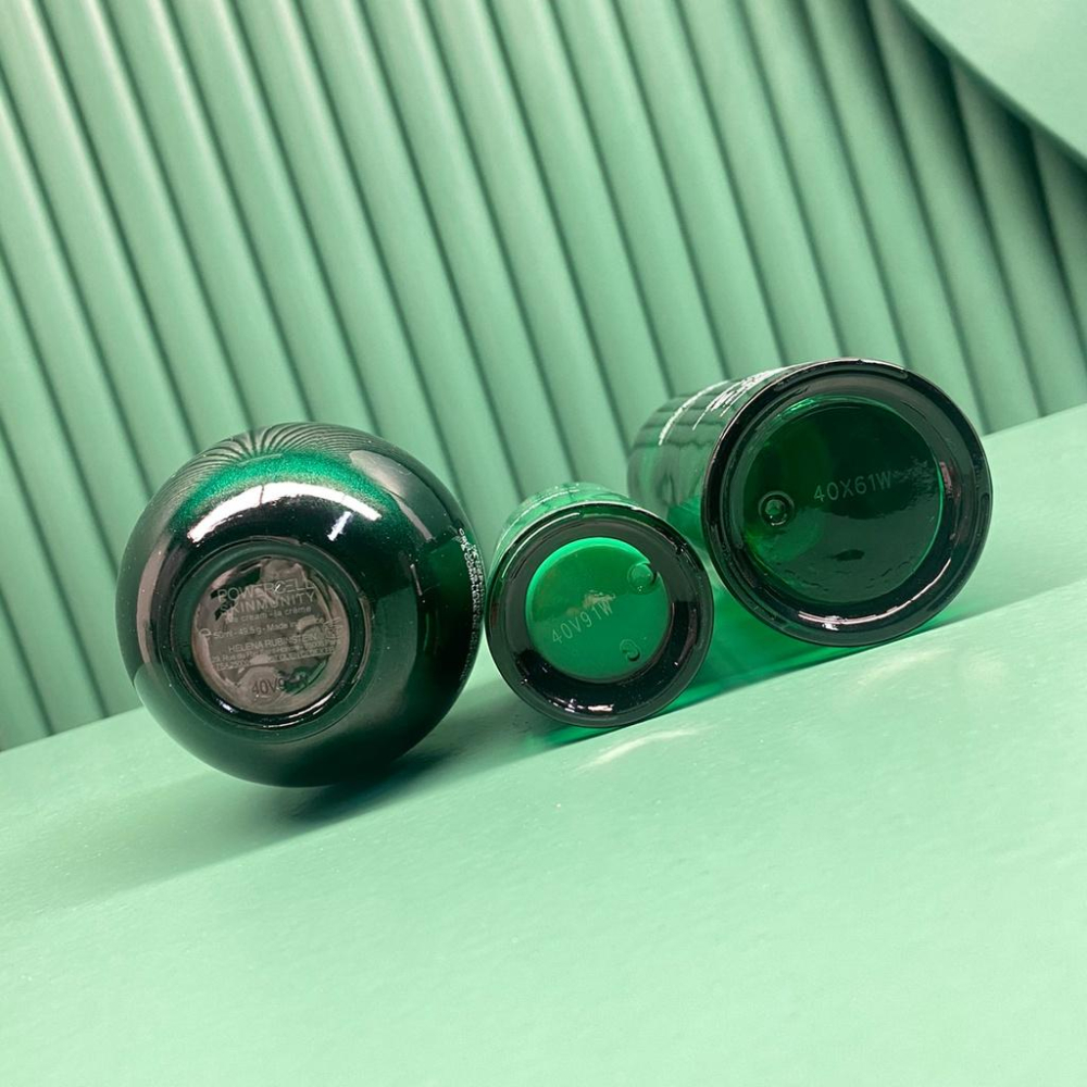 超夯限折30%🔥HR赫蓮娜 植萃綠寶三件套組 植萃綠寶修護精華露 乳霜 水凝霜 送女友禮物情人節聖誕節禮盒-細節圖7