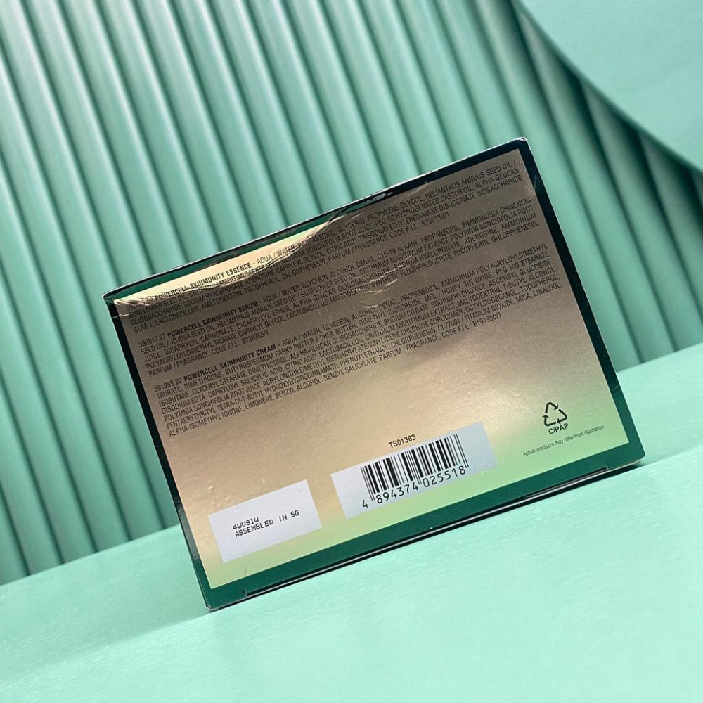 超夯限折30%🔥HR赫蓮娜 植萃綠寶三件套組 植萃綠寶修護精華露 乳霜 水凝霜 送女友禮物情人節聖誕節禮盒-細節圖9