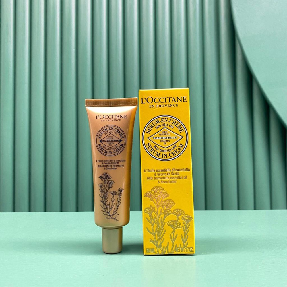 超夯限折30%🔥L＇OCCITANE歐舒丹 乳油木蠟菊賦活美頸霜50ml 頸紋霜脖霜-細節圖3