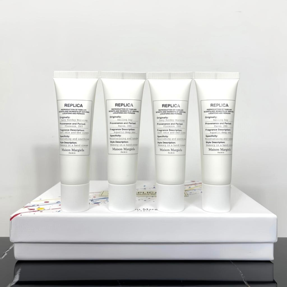 超夯限折30%🔥Maison Margiela Replica 護手霜 潑墨限定版4隻禮盒裝 送女友禮物七夕情人節-細節圖2