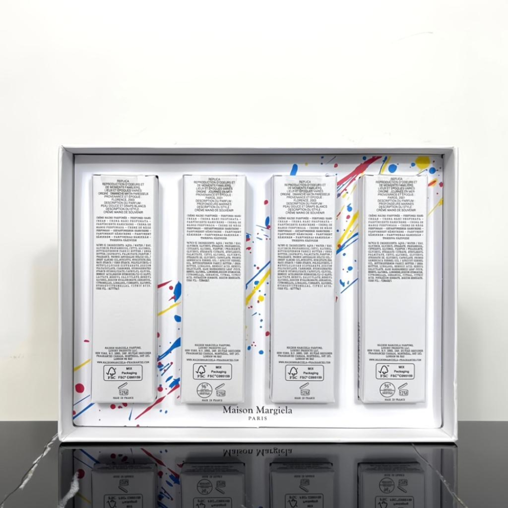 超夯限折30%🔥Maison Margiela Replica 護手霜 潑墨限定版4隻禮盒裝 送女友禮物七夕情人節-細節圖7