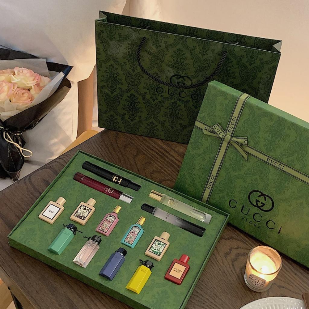 超夯限折30%🔥GUCCI古馳 香水禮盒 10+4套裝組 送女友七夕情人節禮物-細節圖4