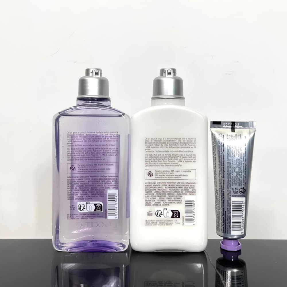 超夯限折30%🔥L＇OCCITANE歐舒丹 薰衣草三件套禮盒組 護手霜身體乳沐浴乳 送女友情人節交換禮物-細節圖3