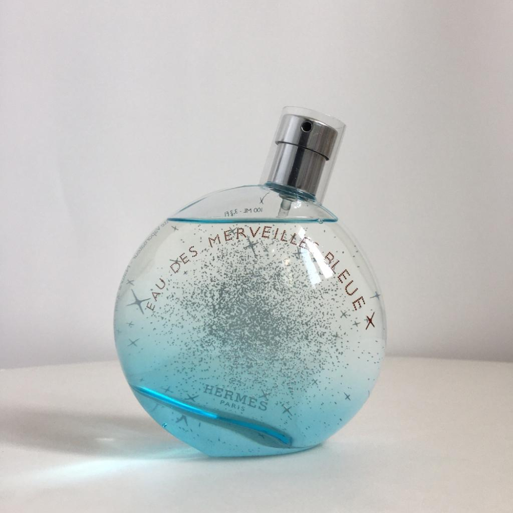 超夯限折30%🔥Hermes愛馬仕 藍色橘彩星光 淡香水 100ml Eau des Merveilles Bleue-細節圖2