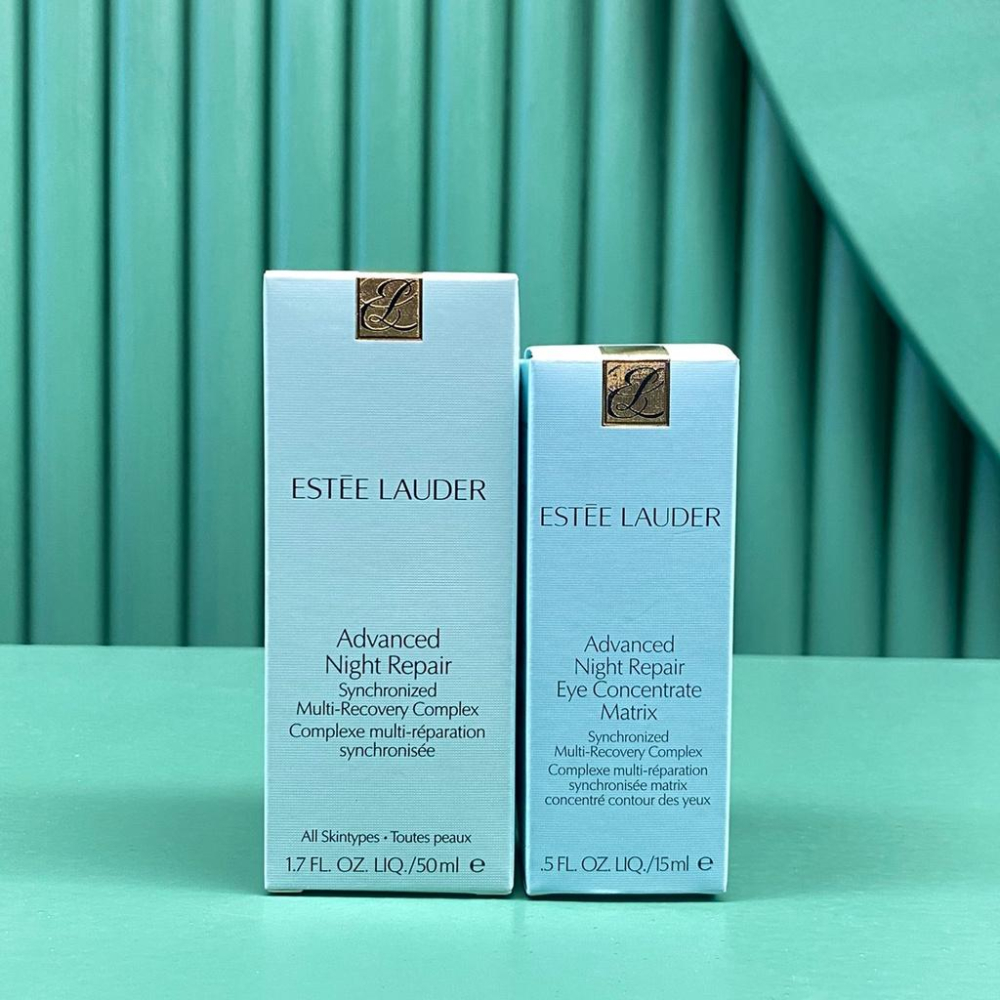 超夯限折30%🔥Estee Lauder雅詩蘭黛 小棕瓶精華兩件套 特潤超導全方位修護露+眼霜 送女友禮物禮盒情人節聖-細節圖3