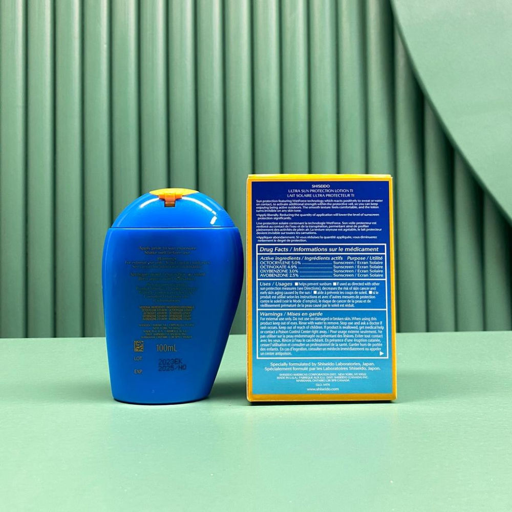 超夯限折30%🔥SHISEIDO資生堂 藍胖子防曬乳 UV隔離露 100ml-細節圖2