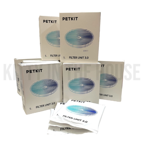 Petkit小佩寵物智能飲水機濾芯3.0升級版//4盒享優惠 //5片裝//原裝進口 // 雙層過濾