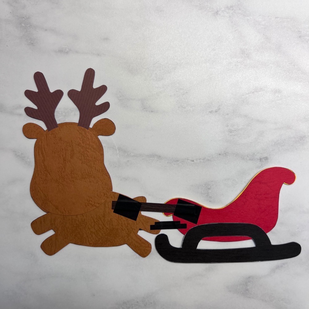 聖誕系列·麋鹿·雪橇·星星·禮物·聖誕-細節圖3