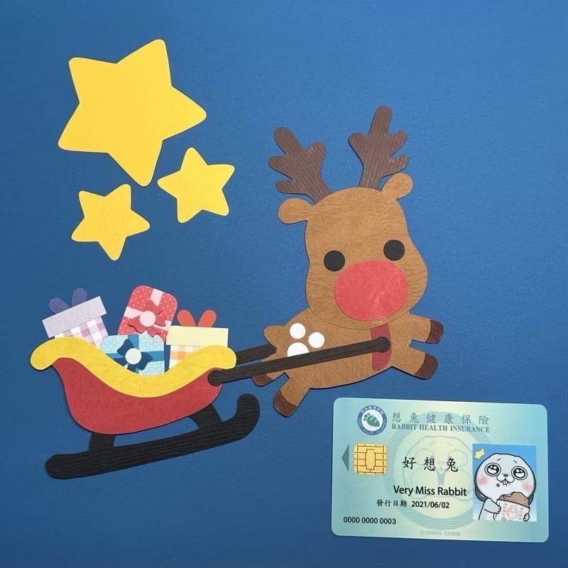 聖誕系列·麋鹿·雪橇·星星·禮物·聖誕-細節圖4