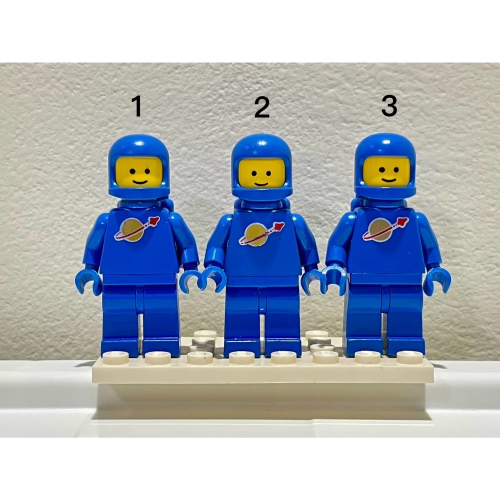 LEGO 樂高 初代 藍色 太空人 經典 太空系列 人偶 sp004 Classic Space 70841 10497