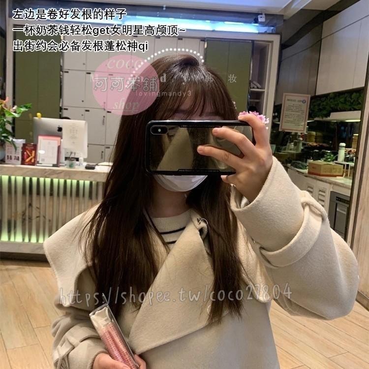 韓妞空氣瀏海🌸空氣瀏海夾❗️現貨 2支入 髮捲 瀏海夾 瀏海捲 髮夾 髮捲 捲髮器 瀏海捲 空氣瀏海捲 可可本舖-細節圖7