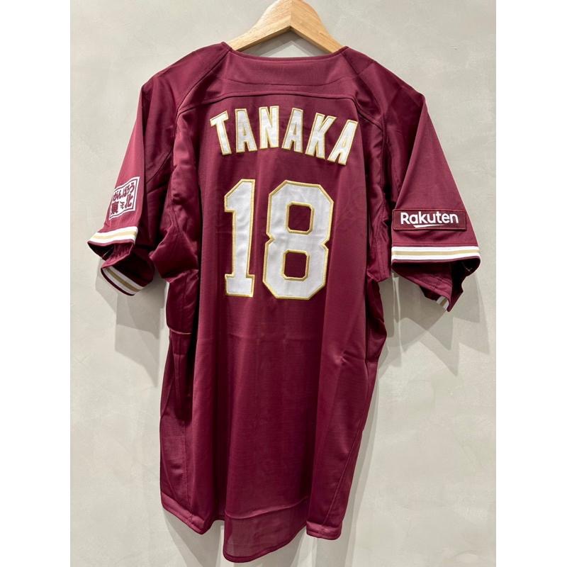 #18 Tanaka 田中將大 樂天 金鷲 客場紅 球衣 電繡 宋家豪 日本職棒 NPB Rakutan-細節圖2