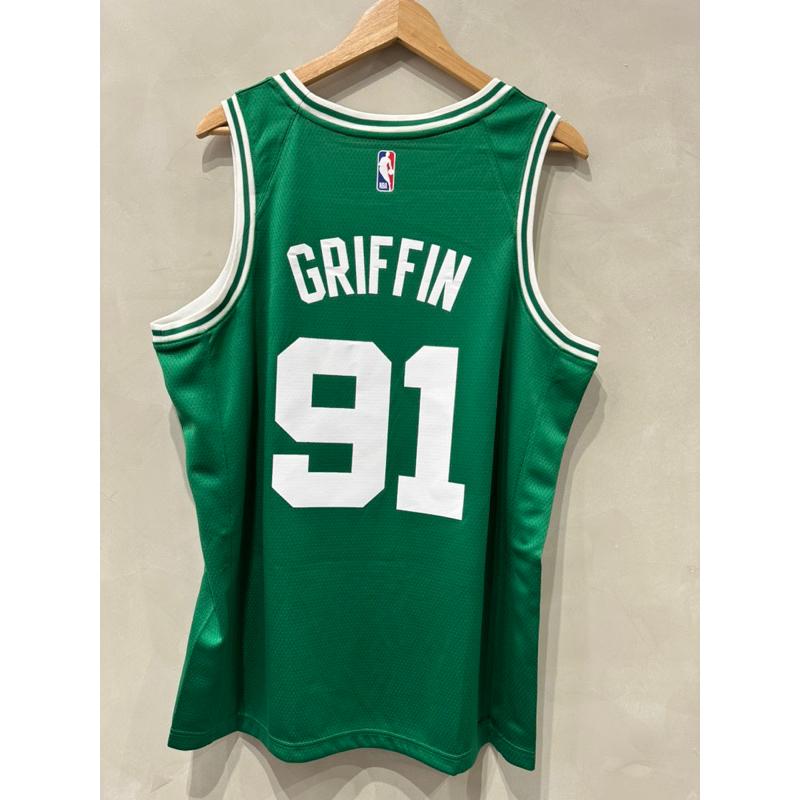 #91 Blake Griffin 塞爾提克 Celtics Icon 綠 Nike 球衣 Tatum Brown-細節圖2