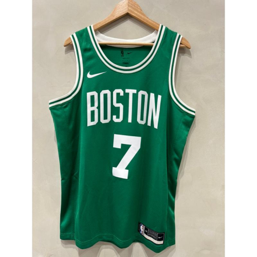 #7 Brown塞爾提克 Celtics Icon 綠 Nike 球衣 Tatum White Griffin