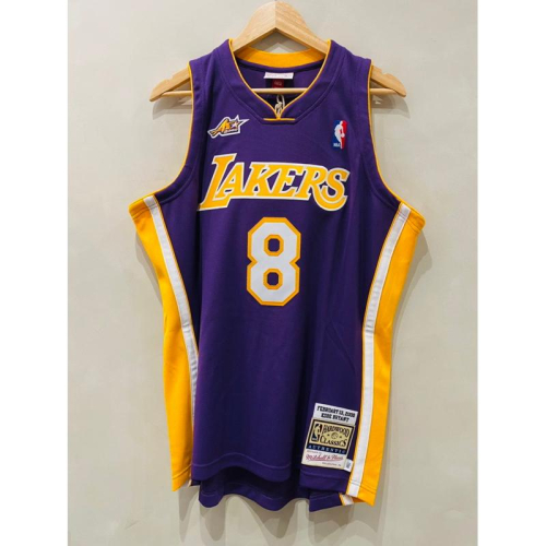 #8 Kobe Bryant 湖人 2000 ASG 明星賽 紫 Lakers 球員版 AU 球衣 M&amp;N