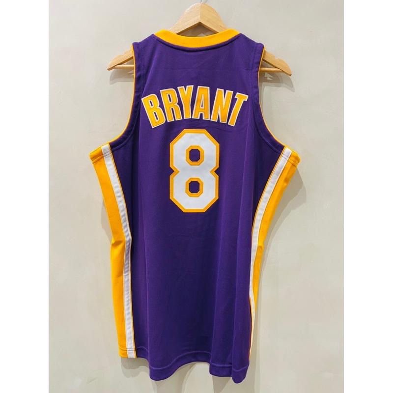 #8 Kobe Bryant 湖人 2000 ASG 明星賽 紫 Lakers 球員版 AU 球衣 M&N-細節圖2