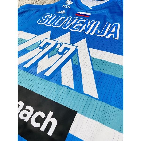 #77 Luka Doncic 奧運 Slovenia 斯洛維尼亞 世界盃 球員版 R30 AU 球衣 Adidas-細節圖3
