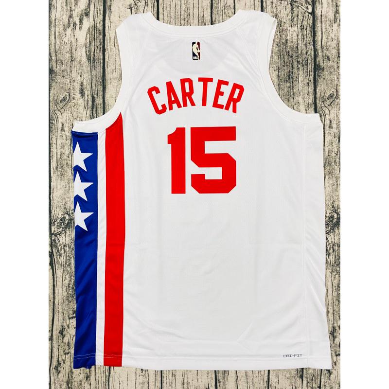 #15 Vince Carter 籃網 Nets 復古 白星 球衣 Nike Classic 卡特-細節圖2