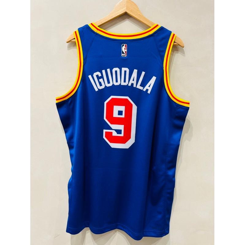 #9 Iguodala 勇士 75週年 復古藍 Nike 球衣 伊古達拉 Curry Thompson Green-細節圖2